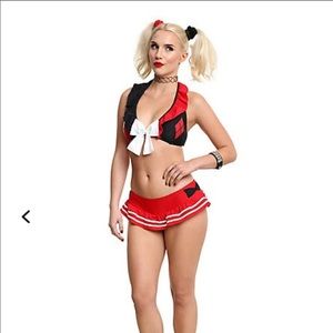 Harley Quinn Ruffle Bikini